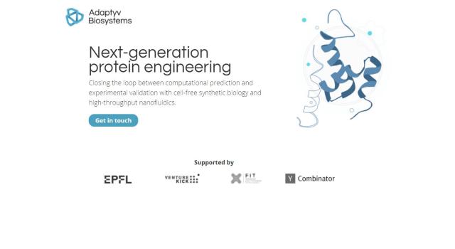 Swiss Startup - Adaptyv Biosystems Profile Main Image