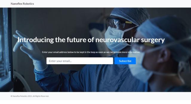 Swiss Startup - NanoFlex Robotics Profile Main Image