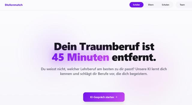 Swiss Startup - Stellenmatch Profile Main Image